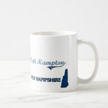 Norr Hampton New Hampshire stadsklassiker Kaffe Kopp