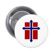 Norrmankorflagga Pins