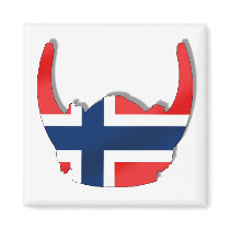 Norrmannen sjunker av den Norge viking hjälmen