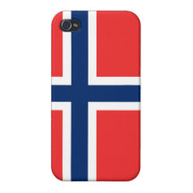 Norsk flagga - flagga av norgeiphone case