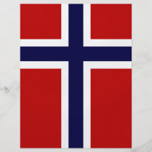 Norsk flagga - Kongeriket Norge - Norsk Flagg Flyg Blad