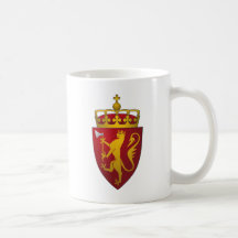 "Norsk vapensköld ", Kaffe Kopp
