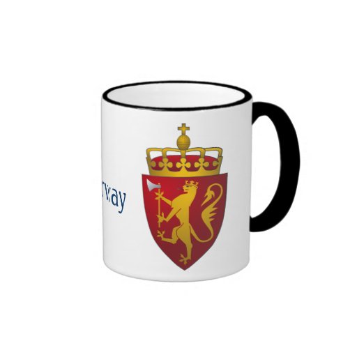 "Norsk vapensköld ", Kaffe Mugg