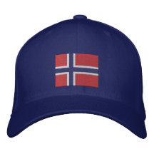 Norskt dricka lag broderad baseball keps