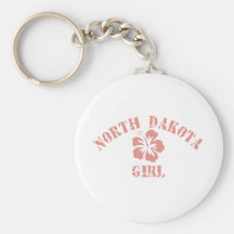 North Dakota rosaflicka Nyckel Ringar