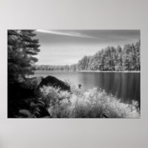 Northwoods Infrared landskap Posters