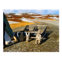 Norway, Sami settlement in Lapland Post Cards