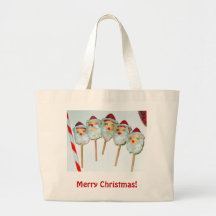 Nostalgisk Bära-All Santa muffinjumbo Tote Bag