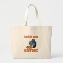 Nöt om historia tote bag