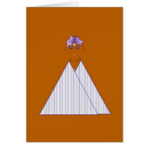 NOTECARD - KVINNLIGT KORT