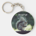 Nötliknande Keychain Nyckelringar