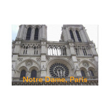 Notre Dame Canvasdukar Med Gallerikvalitet