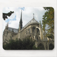 Notre Dame de paris mousepad Musmattor