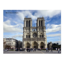 Notre Dame i Paris Vykort