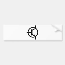 NPNTransistor Bildekal