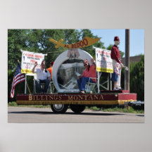 Nr. inga barns 13.Shriners sjukhusflöte. Montana Posters
