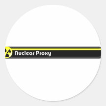NuclearProxy.com klistermärke