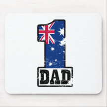 Numrera 1 australiensiska pappa musmattor