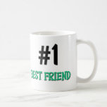 Numrera 1 bästa vän kaffe muggar