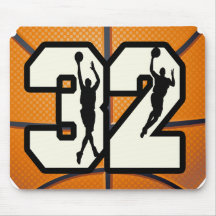 Numrera 32 basket musmattor
