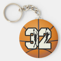 Numrera 32 basket nyckel ringar