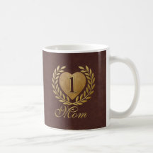 Numrera en mamma kaffe kopp