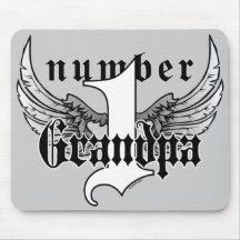 Numrera en morfar Mousepad Mus Matta