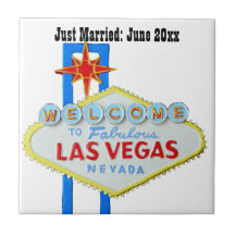Ny gifta Las Vegas Kakelplatta Av Kerami