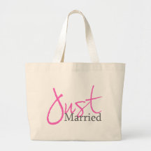 Ny gifta (rosor skrivar), tote bags