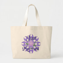 Ny giftalavendel steg tote bags