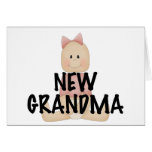 Ny mormor hälsningskort