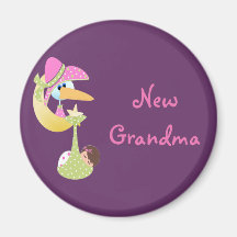 Ny mormor kylskåps magneter