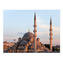 Ny moské i Istanbul Vykort
