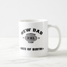 Ny mugg XXL för pappapersonligkaffe