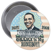 Ny Obama Homeboy 2008 knäppas Knappar Med Nål