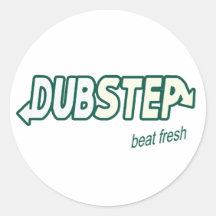 Ny parodi för DUBSTEP-takt Klistermärke