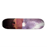 Nya år fyrverkerier skateboard deck
