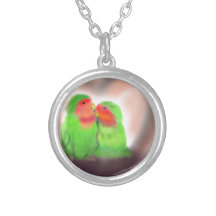 Nya Lovebirds Skräddarsydda Halsband