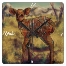 Nyala Clock väggklockor