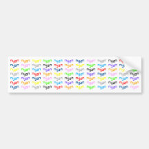 Nyan kattsång i mitt huvud bildekal