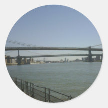 NYC-hamn Klistermärken