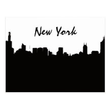NYC-horisont Vykort