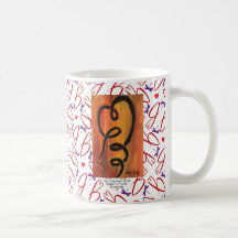 "Nyckel till min hjärta ", Kaffe Kopp