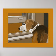 Nyfiket Beagletryck Affischer