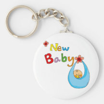 Nyfödd bebis (boy) nyckelringar
