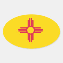 Nytt - mexico Ovalklistermärke
