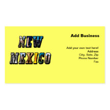 Nytt - mexico, USA text Visitkort Mall