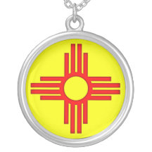 Nytt - mexico Zia solsymbol Skräddarsydda Halsband