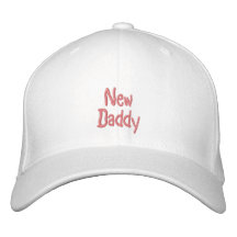 Nytt Pappa-Rosor (flickan) - broderad hatt