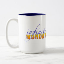 Oändlig Måndag mugg